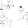 Смеситель Kaiser 57022-2 Trio для ванны