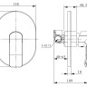 Смеситель Kaiser 67177 Aurora для скрытого монтажа