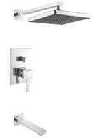 Смеситель Kaiser 25270 Quadris для скрытого монтажа