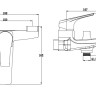 Смеситель Kaiser 76022 Clever для ванны