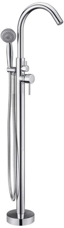 Смеситель Kaiser 26182 Merkur напольный для ванны