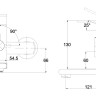 Смеситель Kaiser 33022 Arena для ванны