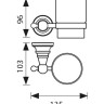 Держатель стакана Kaiser KH-4205
