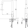 Смеситель Kaiser 56044 Oval для кухни