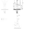 Смеситель Kaiser 27033 Merkur для кухни