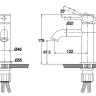 Смеситель Kaiser 51011-1 Milos для раковины